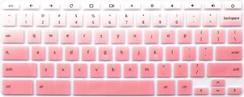 Keyboard Skin Compatible for 14" HP Chromebook 14-CA 14-AK 14-X G2 G3 G4 Series & HP Chromebook x360 11.6", HP Chromebook 11 G2, G3, G4, G5, G6 EE 11.6 inch (Not Compatible HP Chromebook G5 EE) (Black in Saudi Arabia
