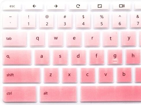 Keyboard Skin Compatible for 14" HP Chromebook 14-CA 14-AK 14-X G2 G3 G4 Series & HP Chromebook x360 11.6", HP Chromebook 11 G2, G3, G4, G5, G6 EE 11.6 inch (Not Compatible HP Chromebook G5 EE) (Black in Saudi Arabia