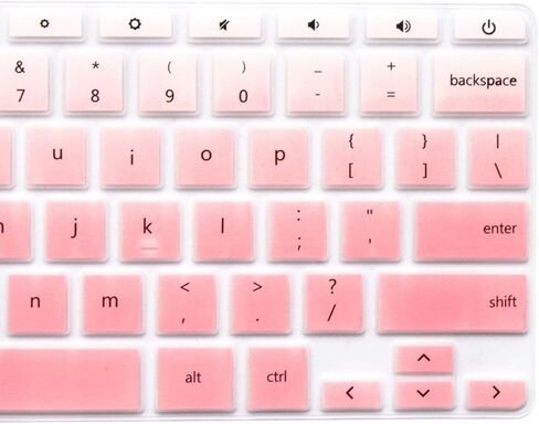 Keyboard Skin Compatible for 14" HP Chromebook 14-CA 14-AK 14-X G2 G3 G4 Series & HP Chromebook x360 11.6", HP Chromebook 11 G2, G3, G4, G5, G6 EE 11.6 inch (Not Compatible HP Chromebook G5 EE) (Black in Saudi Arabia
