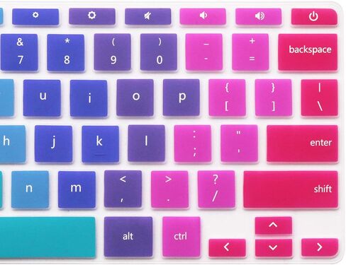Keyboard Skin Compatible for 14" HP Chromebook 14-CA 14-AK 14-X G2 G3 G4 Series & HP Chromebook x360 11.6", HP Chromebook 11 G2, G3, G4, G5, G6 EE 11.6 inch (Not Compatible HP Chromebook G5 EE) (Black in Saudi Arabia