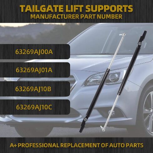 Dasbecan Tailgate Lift Supports Rear Hatch Struts Compatible with Subaru Outback Legacy Wagon 2010-2014 Replaces# 63269AJ00A (Excluding Forester) in Saudi Arabia