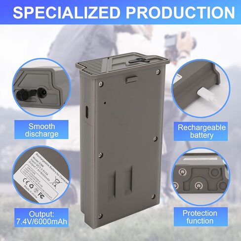 قابلة لإعادة الشحن متوافقة مع حزمة بطارية Reveal SK - لحزمة بطارية ليثيوم Reveal X Pro - X، X Gen 2.0، بطارية XB - بطارية ليثيوم ليبو قابلة لإعادة الشحن لكاميرا الصيد (6000 مللي أمبير في الساعة) in Kuwait