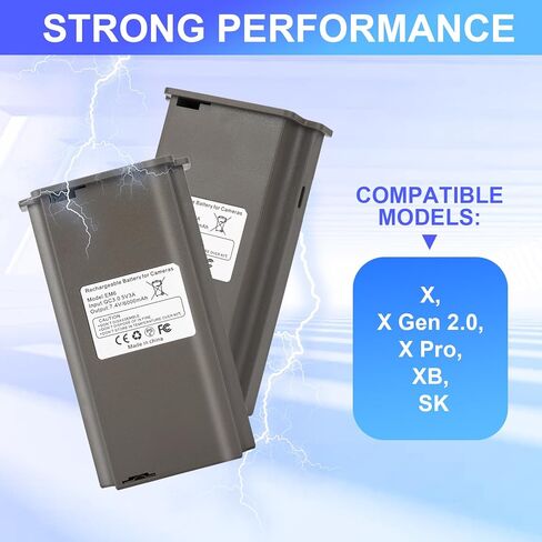 قابلة لإعادة الشحن متوافقة مع حزمة بطارية Reveal SK - لحزمة بطارية ليثيوم Reveal X Pro - X، X Gen 2.0، بطارية XB - بطارية ليثيوم ليبو قابلة لإعادة الشحن لكاميرا الصيد (6000 مللي أمبير في الساعة) in Kuwait