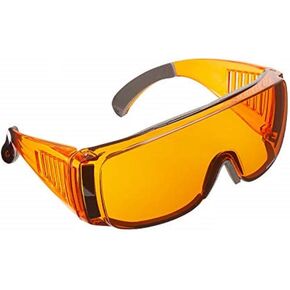 Comfortable Sleep Orange Glasses - Green & Blue Light Blocking Computer Glasses - Amber Lens - Eye Strain - Men’s or Women’s