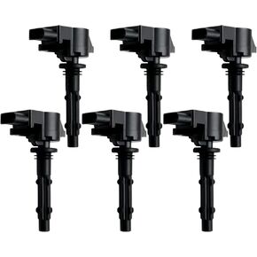 Ignition Coil Pack Uf535 Set Of 6 Compatible With Mercedes-Benz C230 C280 C300 C350 CLK350 E350 GLK350 ML350 ML450 R350 S400 SLK280 SLK300 SLK350 Sprinter 2.5L 3.0L 3.5L V6 M272