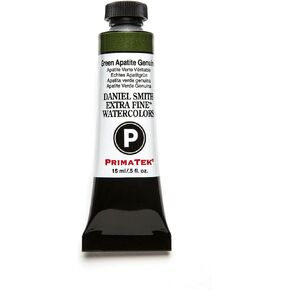 DANIEL SMITH 284600197 Extra Fine Watercolor 15ml Paint Tube, Green Apatite Genuine, 0.5 Fl Oz (Pack of 1)