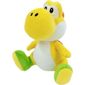 Little Buddy 1220 Super Mario All Star Collection Yellow Yoshi Plush, 7"