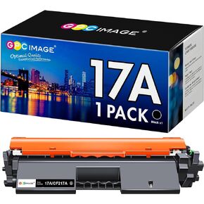 GPC Image Compatible Toner Cartridge Replacement for HP 17A CF217A Toner Compatible with Laserjet Pro M102w M130nw M130fw M130fn M102a Laserjet Pro MFP M130 M102 Series Printer Tray (1 Pack Black)