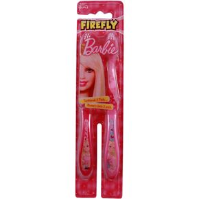 Barbie Toothbrush Twin Pack By Smile Guard Dr. Fresh
