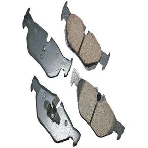 Akebono EUR1267 Euro Ultra Premium Ceramic Disc Brake Pad Kit, GREY
