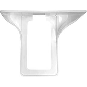 ARTIBETTER Power Charging Shelf Wall Outlet Shelf Home Wall Shelf Organizer for Bathroom Kitchen Bedrooms Cord Management White Outlet Shelf Wall Holder