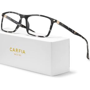 CARFIA Rectangle Blue Light Blocking Glasses for Men UV Protection Computer Gaming Glasses in Kuwait