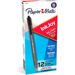 Paper Mate InkJoy 100 RT Ballpoint Pens, 12/Dozen