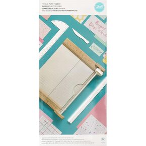 We R Memory Keepers 12x12 in Premium Paper Trimmer, Light Bar, Magnetic Edge, Alignment Guide, Compact Storage and Portability, Scrapbooking, Journaling, Cardmaking, Printmaking, and More in Kuwait