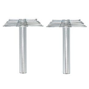 2PCS Cork Borer, Stainless Steel Manual Cork Rubber Stopper Borer Tool for School Laboratory