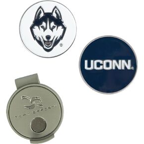 Team Effort Connecticut Huskies Hat Clip & 2 Ball Markers