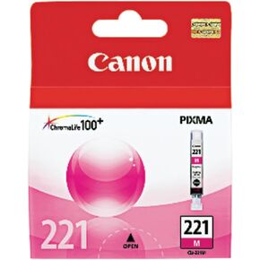 Canon CLI-221 Magenta Compatible to iP4600/iP3600/iP4700,MP620/MP640/MP560,MP980/MP990,MX860,MX870 Printers