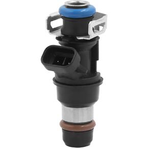 uxcell 25317628 17113698 Fuel Injector Nozzle for GMC Sierra for Chevy Silverado 1500 2500HD 3500 6.0L 2001-2006 for Suburban Tahoe 6.0L 2001-2006 Black