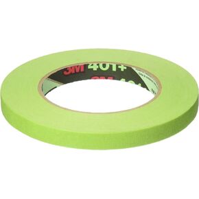 3M Scotch High Performance Masking Tape, 0.50 Inch x 60 Yards, Green