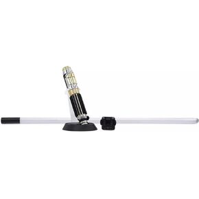 Galaxy's Edge Mace Windu Legacy Custom Lightsaber Collectible Set w/Blade Belt Clip Stand
