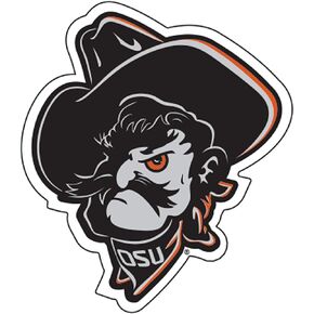 ملصق Craftique Oklahoma State (ملصق Shadow PETE (4''6''12'')، 12 بوصة)