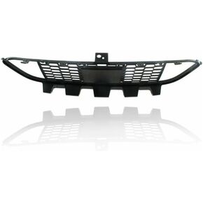 Grille - Compatible/Replacement for '13-18 BMW 3-Series Sedan, 13-18 Hybrid M-Sport - Front Bumper Lower Center, Black With Cruise Sensor Hole - 51118068135