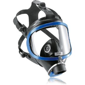 Dräger X-plore 6300 full-face respirator mask with Rd40 thread connection, NIOSH-approved, 40mm filter connection