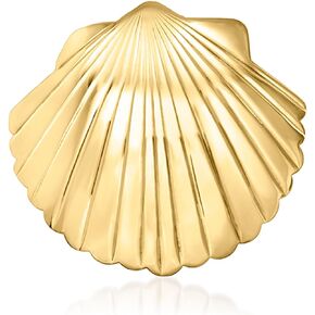 Ross-Simons Italian 14kt Yellow Gold Seashell Pendant