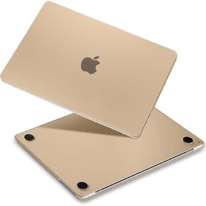 for MacBook Air 15 inch M3/M2 Case 2024 2023 Released Model A3114 A2941, Ultra Thin Washable Hard Shell Case with Keyboard Cover & Trackpad Protector & Webcam Cover, Transparent