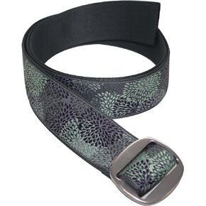 Bison Designs Women's Reversible to Solid Color Subtle Clinch Belt
