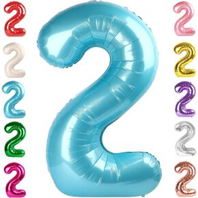Number 0 Balloons 40 Inch Jumbo Cream White Foil Mylar Number Balloons for 10 20 30 40 50 60 70 80 90 100 Numbers Balloon Birthday Decorations Anniversary Event