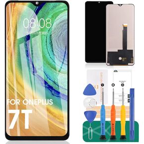 INCELL for Oneplus 7T Screen Replacement for Oneplus 7T LCD Replacement for 1+ LCD Display for Oneplus 7T Digitizer HD1900,HD1907,HD1905 Touch Screen Assembly Repair Kits(No Figerprint Function