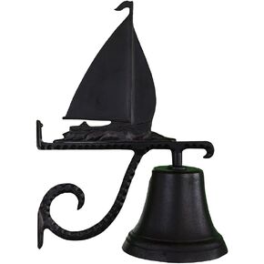 Montague Metal Products جرس مصبوب مع مركب شراعي أسود in Kuwait