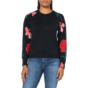Desigual Women's Woman Flat Knit Thin Gauge Pullover