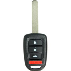 Keyless2Go Replacement for Keyless Entry Remote Car Key Fob for Select Honda Accord & Civic Vehicles