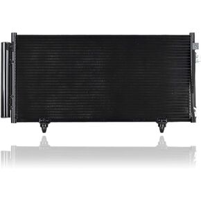 A/C Condenser - Pacific Best Inc. Compatible/Replacement for 4757 15-19 Subaru WRX With Receiver & Dryer
