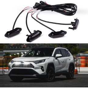 LED Front Grille Running Lights for RAV4 for Toyota 2019 2020 2021 2022 2023 2024 Amber Grille Light 4PCS