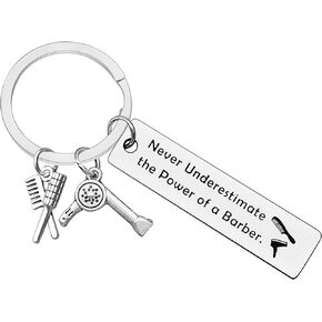 Xiahuyu Hairdresser Gifts Keychain Hair Stylist Gifts Cosmetology Graduation Gifts Christmas Birthday Gifts
