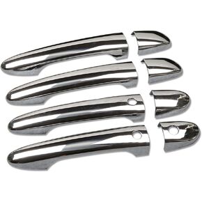 Beautost Fit for Mazda CX5 CX-5 2017 2018 2019 2020 2021 2022 2023 2024 with Smart Keyhole Chrome Door Handle Cover Trims