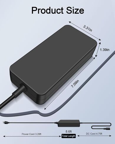 280W USB Tip Laptop Charger for MSI GE76 GE66 Raider GP76 GP66 Leopard WE76 WE76-11UX Laptop AC Power Adapter 20V 14A in Saudi Arabia