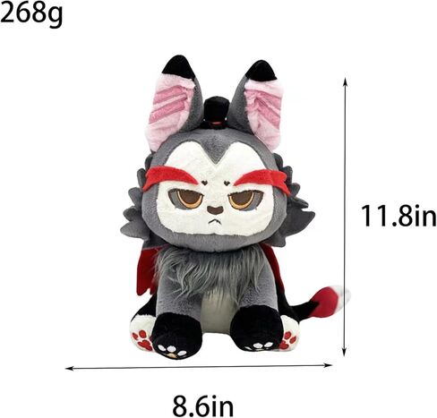 New Hazbin Animation Plush, 9.8in Cute Hazbin Animation Character Doll, Soft Stuffed Doll for Children Adults, Birthday, Cartoon Game Lovers Gift in Saudi Arabia