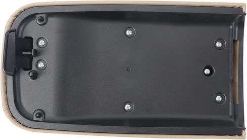 FEIDKS Center Console Lid Armrest Kit,Center Console Cup Holder Cover Bench Seat Compatible with Chevy GMC Trailblazer, Replaces 25998847,25998844,25998838 (Beige) in Saudi Arabia