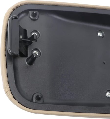 FEIDKS Center Console Lid Armrest Kit,Center Console Cup Holder Cover Bench Seat Compatible with Chevy GMC Trailblazer, Replaces 25998847,25998844,25998838 (Beige) in Saudi Arabia