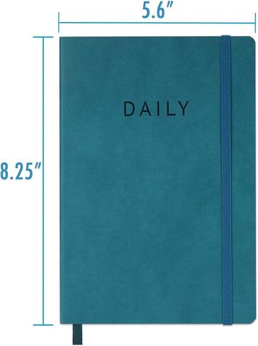Fan&Ran Ultimate To Do List Notebook for Boosting Productivity and Organizing Tasks - Undated Daily Planner and Office Supplies for Women & Men, 5.5"x8.25", Grey in Saudi Arabia