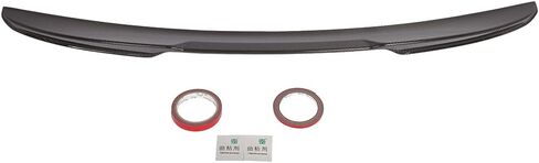 SCITOO Spoiler Wing JDM P Style Fits for 2007-2012 for BMW E93 3-Series & E93 M3 Convertible Carbon Fiber Glossy Black Rear Trunk Spoiler Wing in Saudi Arabia