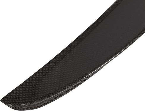 SCITOO Spoiler Wing JDM P Style Fits for 2007-2012 for BMW E93 3-Series & E93 M3 Convertible Carbon Fiber Glossy Black Rear Trunk Spoiler Wing in Saudi Arabia