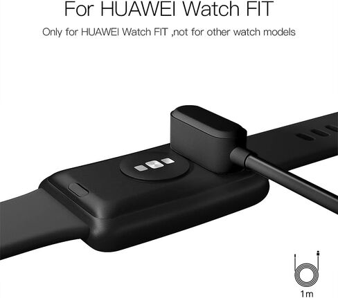قطعتان متوافقتان مع Huawei Watch Fit Mini، Huawei Band 6، Huawei 4X، Honor Watch ES، Honor Band 6 كابل شاحن - كابل شحن USB مغناطيسي بديل للساعة الذكية in Saudi Arabia