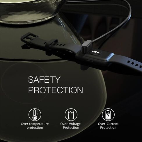 قطعتان متوافقتان مع Huawei Watch Fit Mini، Huawei Band 6، Huawei 4X، Honor Watch ES، Honor Band 6 كابل شاحن - كابل شحن USB مغناطيسي بديل للساعة الذكية in Saudi Arabia