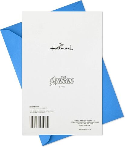 Hallmark Avengers Pack of 3 Fathers Day Cards (Iron Man, Black Panther, Captain America) in Saudi Arabia