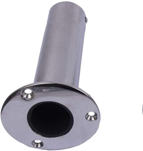 Pair ! Stainless 90 Degree Fishing Rod Holder Flush Mount Casting Flange 316 Steel for Marine Yacht in Saudi Arabia